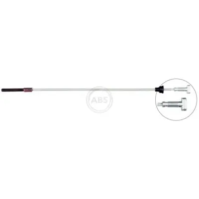 Cable de accionamiento, freno de estacionamiento A.B.S. K18011 Profesional